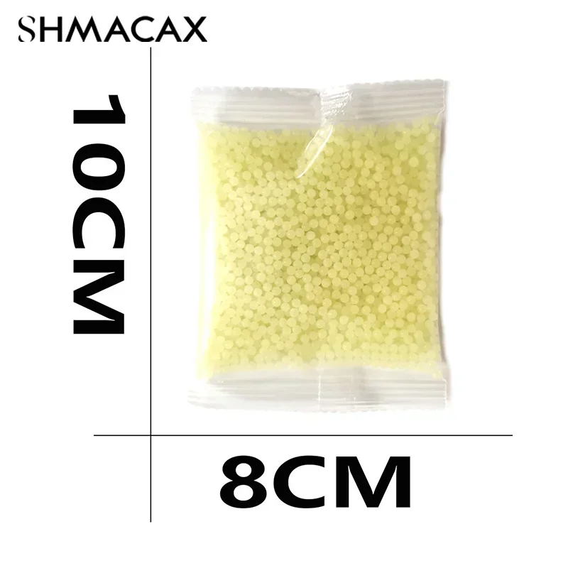 Y7-8mm رصاصات المياه الفلورسنت كرات الماء الناعمة اطلاق النار ليلة الادسنس الفلورسنت جل الماء الرصاص معركة لعبة