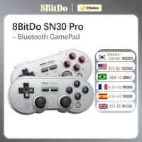 8Bitdo SN30 Pro Bluetooth Gamepad for Nintend Switch 2 Wireless Game Controller Joystick for NS MacOS Android Steam Raspberry Pi