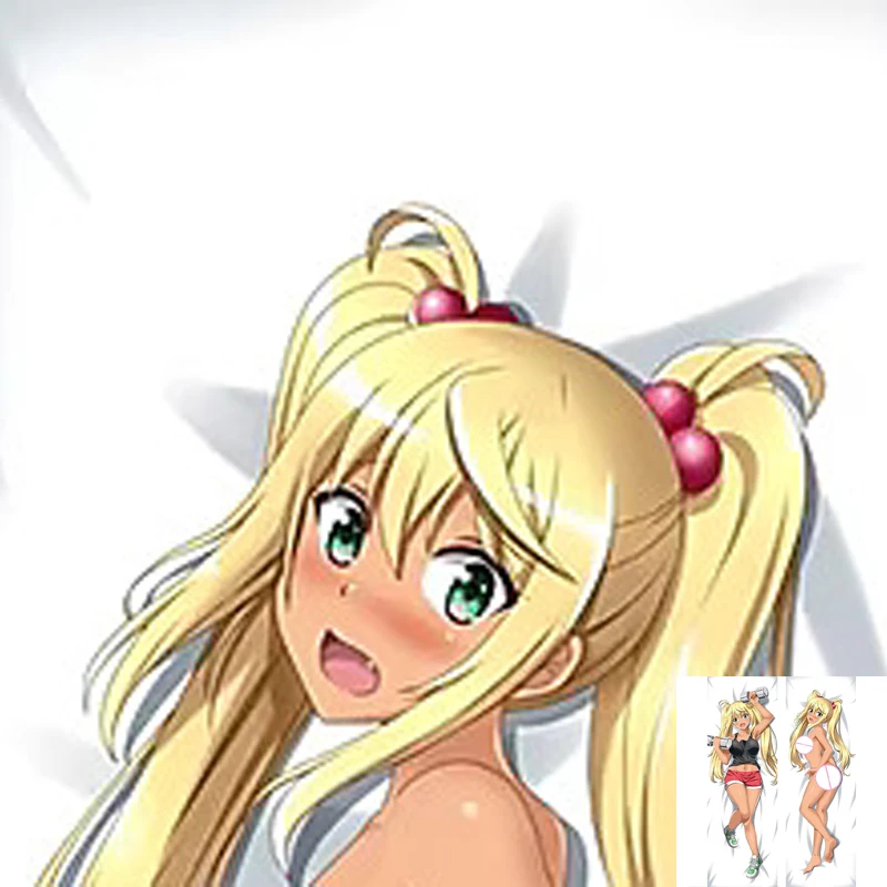 

Anime Pillow Cover Dakimakura Sakura Hibiki 2 Side Printed Hugging Body Pillowcase Cushion Cover Bedding Decor