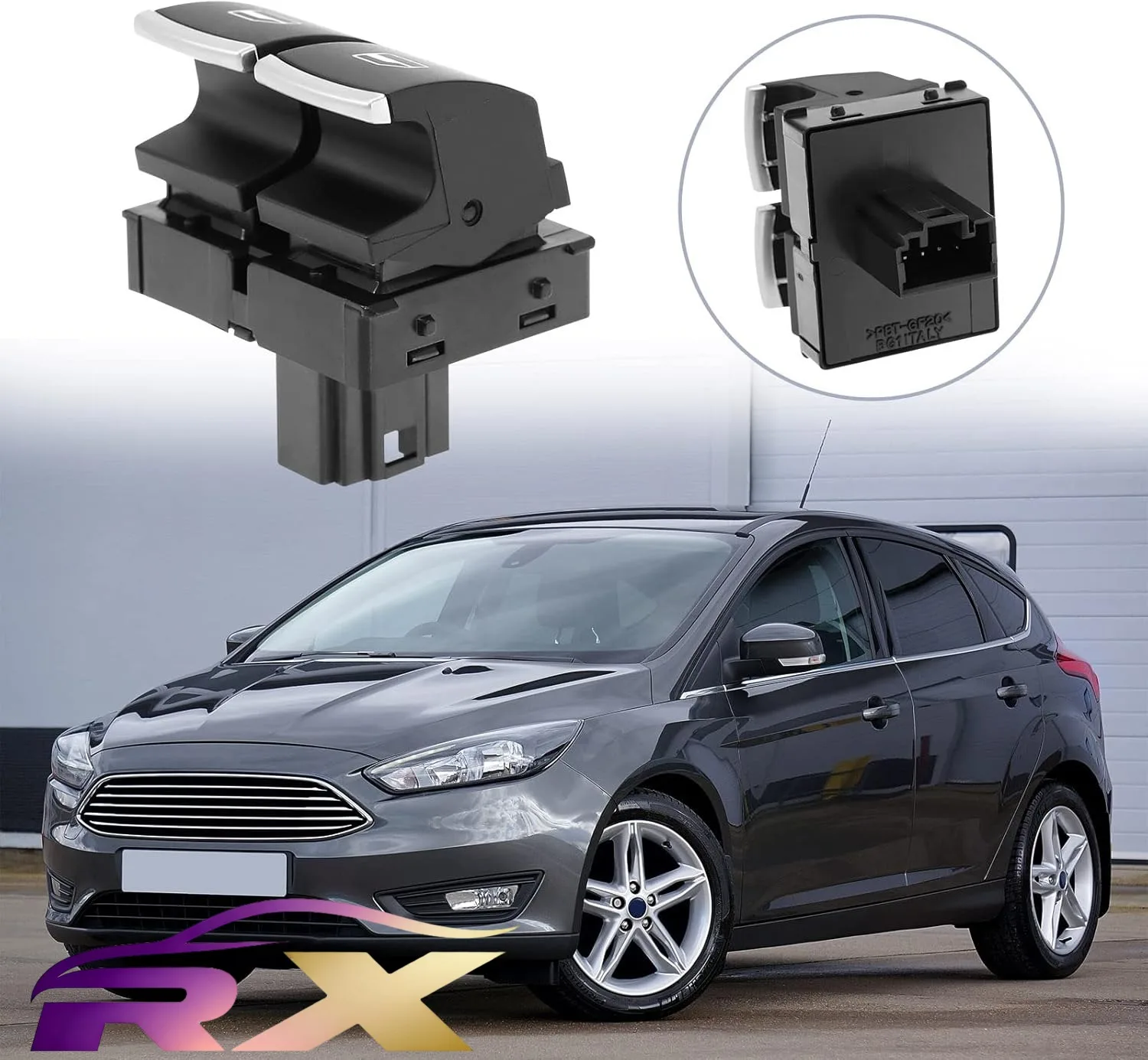 5K3959857 5K3 959 857 Window Regulator Switch Driver's Door Switch Chrome   Fit for VW Golf 5 Touran Passat CC Tiguan