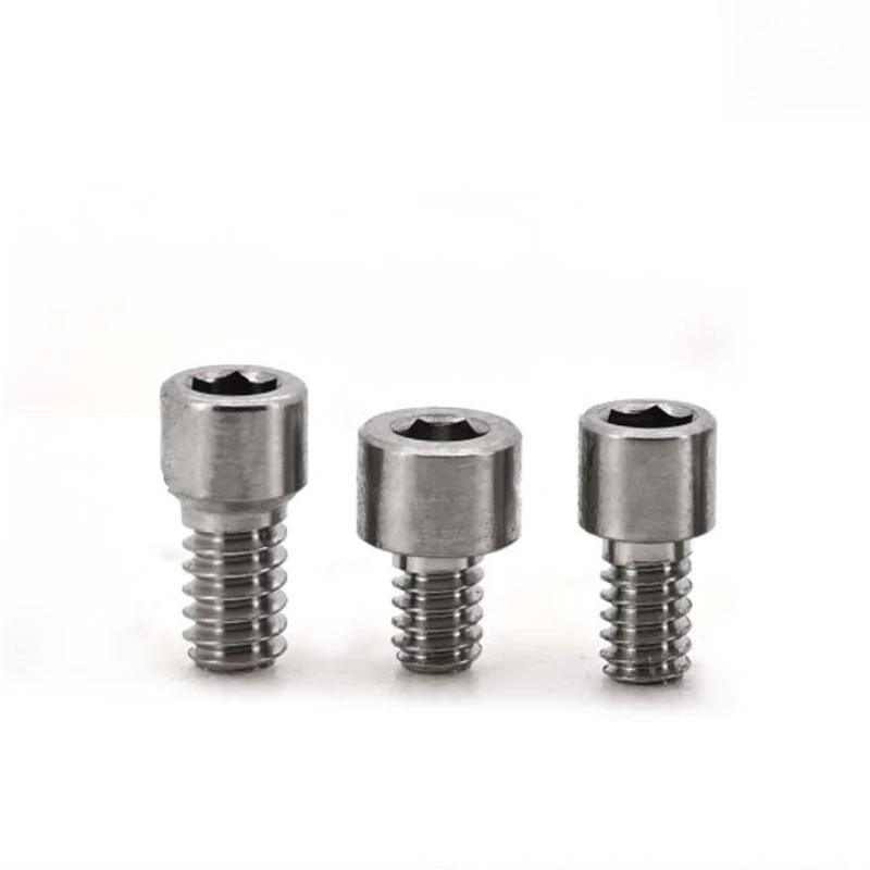 1Pcs Dental Bridge Screws Regular Mini Multi Unit Composite Accessories for Osstem/Adin/Dentium/ITI/Anthogyr Titanium Materials