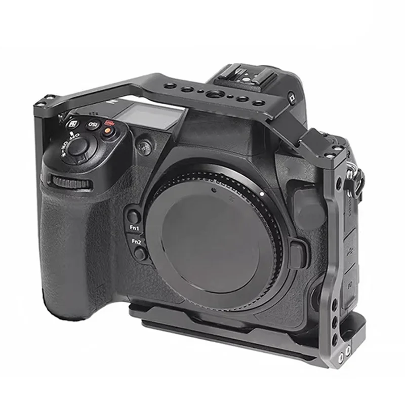 Qy-Camera قفص الفيديو سبائك الألومنيوم كاميرا فيديو قفص Arca الإفراج السريع فتحة فيديو استقرار جبل لكاميرا نيكون Z8