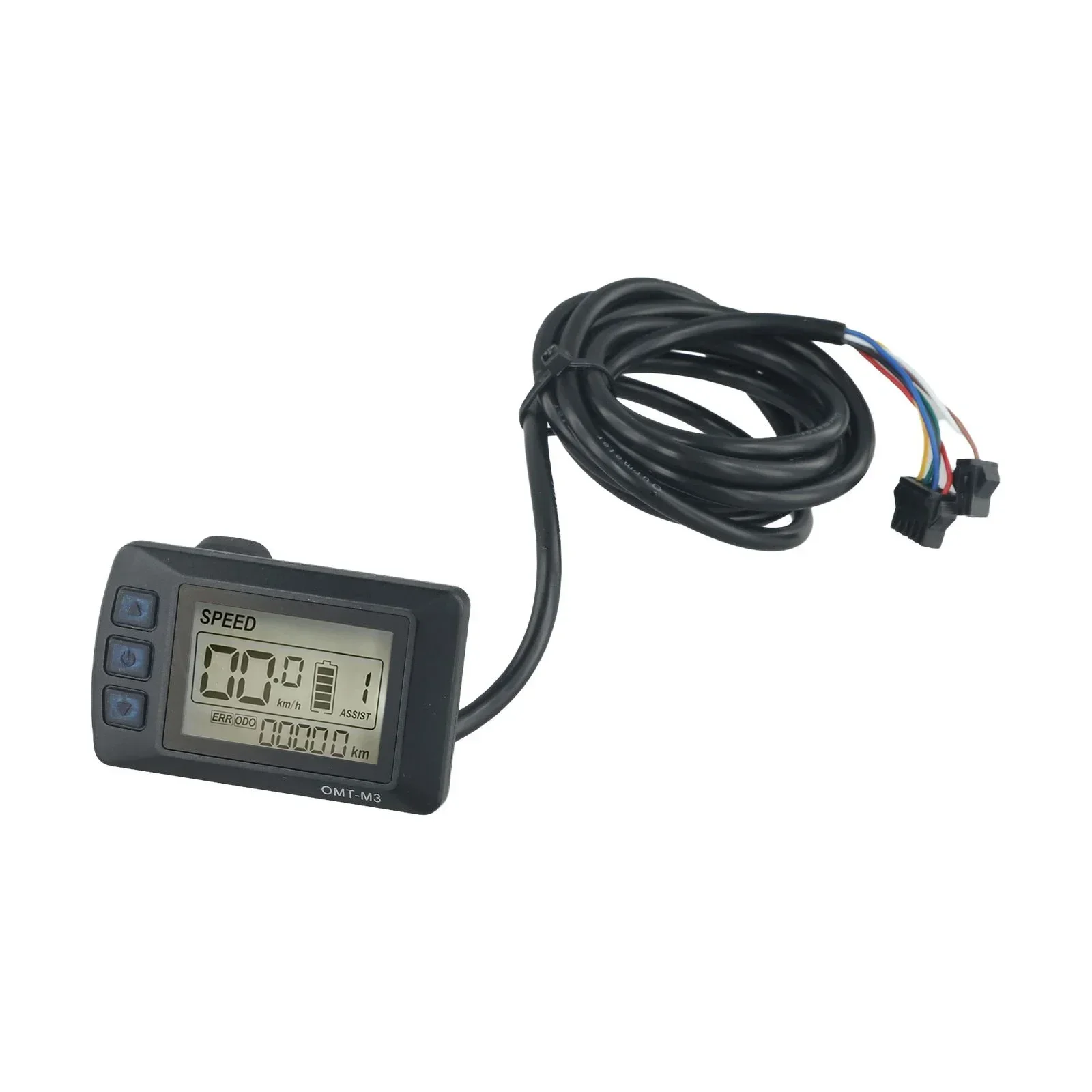 

36V 48V E Bike LCD Display for Scooter OMT for M3 with Functionality Including Backlight Adjustment and Trip Distance
