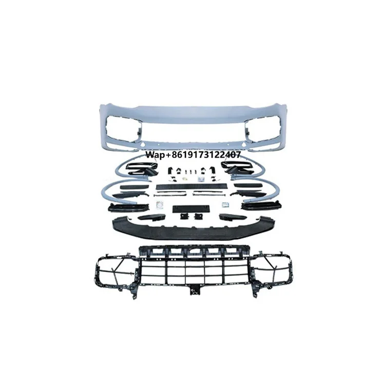 

High Quality New Plug and Play Turbo Style Bodykit Front Bumper Daytime Running Lights for 958 958.2 2015+