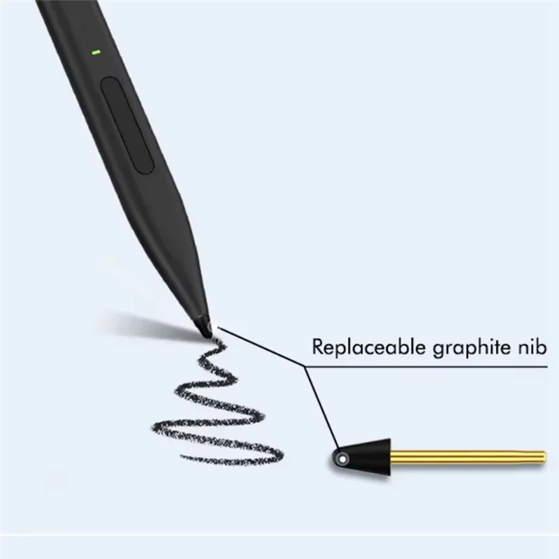 For Surface Pro 11 For Surface Pro 10 X 9 8 7 6 5/Go 4 3 2 1+ Nib Compatible MPP2.0 Active Pen 4096 Pressure Sensitivity pro12