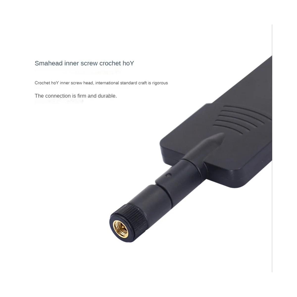 Приклеивающаяся полоса для Omni Wireless Smart Meter Router Module Gain 40DBi антенна, белая полоса SMA типа папа, 1 шт.