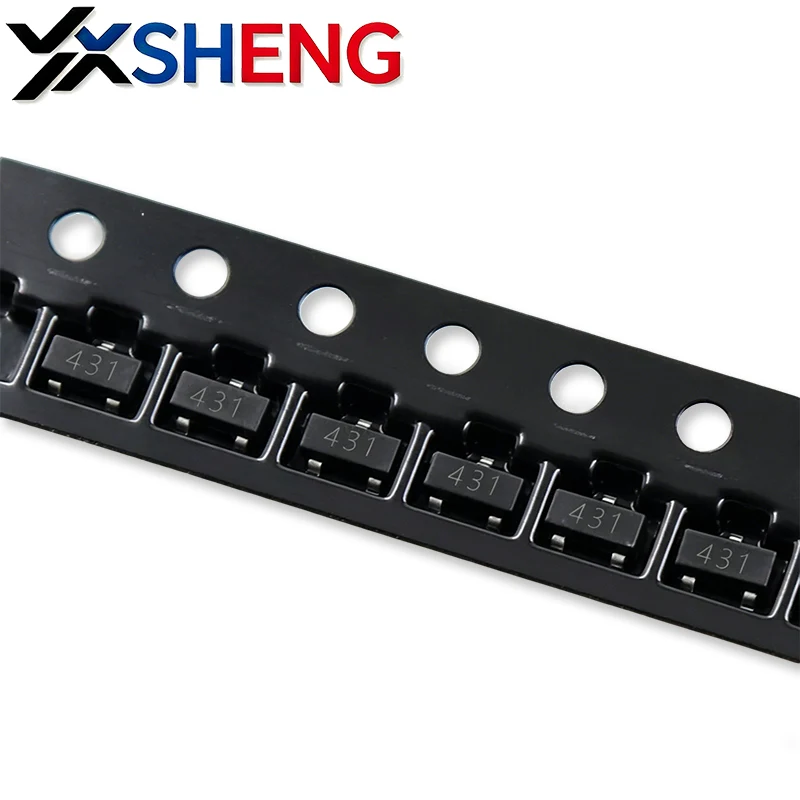 100PCS/1000PCS TL431 TL 431 SOT-23 Voltage Regulator SMD IC 