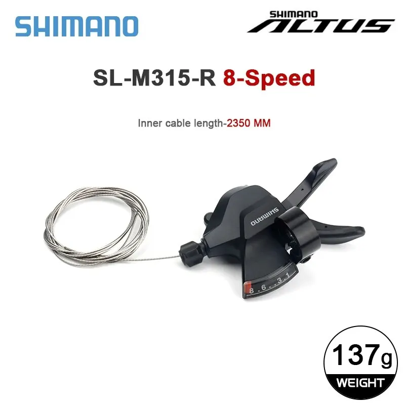 Shimano SL-M315 7 8 Geschwindigkeit MTB Shifter Altus RD-M310 Schaltwerk 21s 24v Mountainbike 3s Fahrrad getriebe Display Hebel