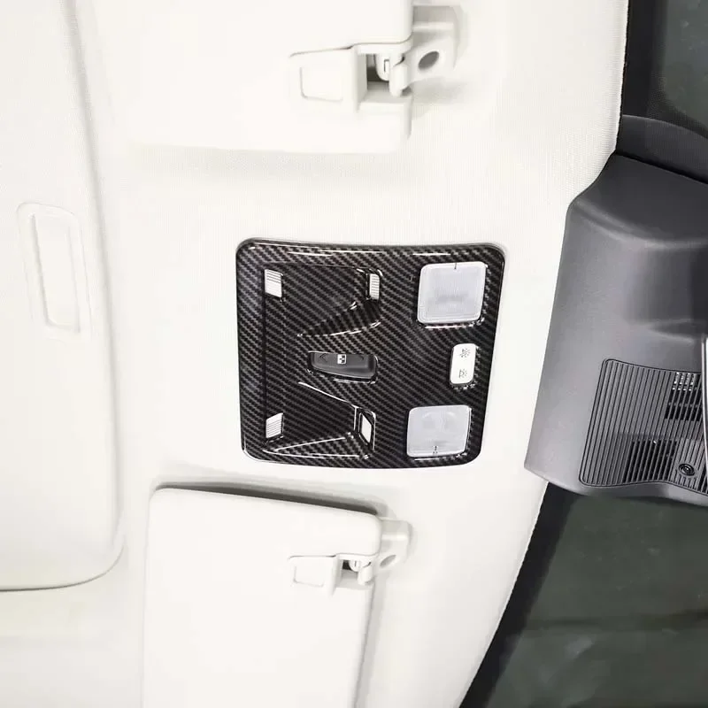 

Для Ford Maverick 2022-2024 ABS углеродное волокно автомобиля передняя лампа для чтения рамка крышка отделка наклейка автомобильные аксессуары