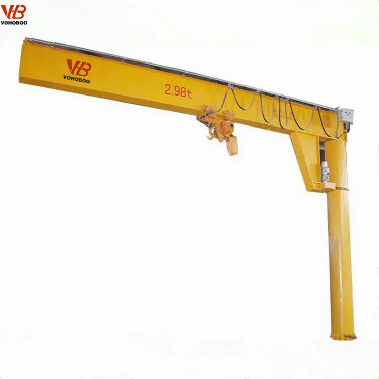 Good Price Cast Iron Cantilever Swing Arm Jib Crane For Construction Works