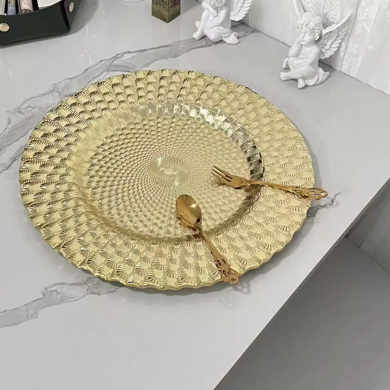 Retirement Party Graduation Party Wedding Party Tableware Decoration Charger Plate