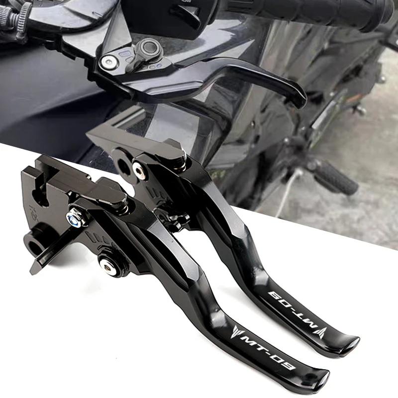 

2025 New Brake Clutch Lever Motorcycle CNC Adjustable Brake Clutch Levers For YAMAHA MT09 MT-09 SP FZ09 2021-2025 Accessories