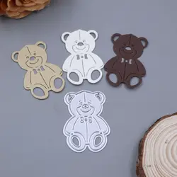 Little Cute Bear Metal Dies Cutting for Card Making DIY Handmade Crafts Scrapbooking Animal Die Cuts