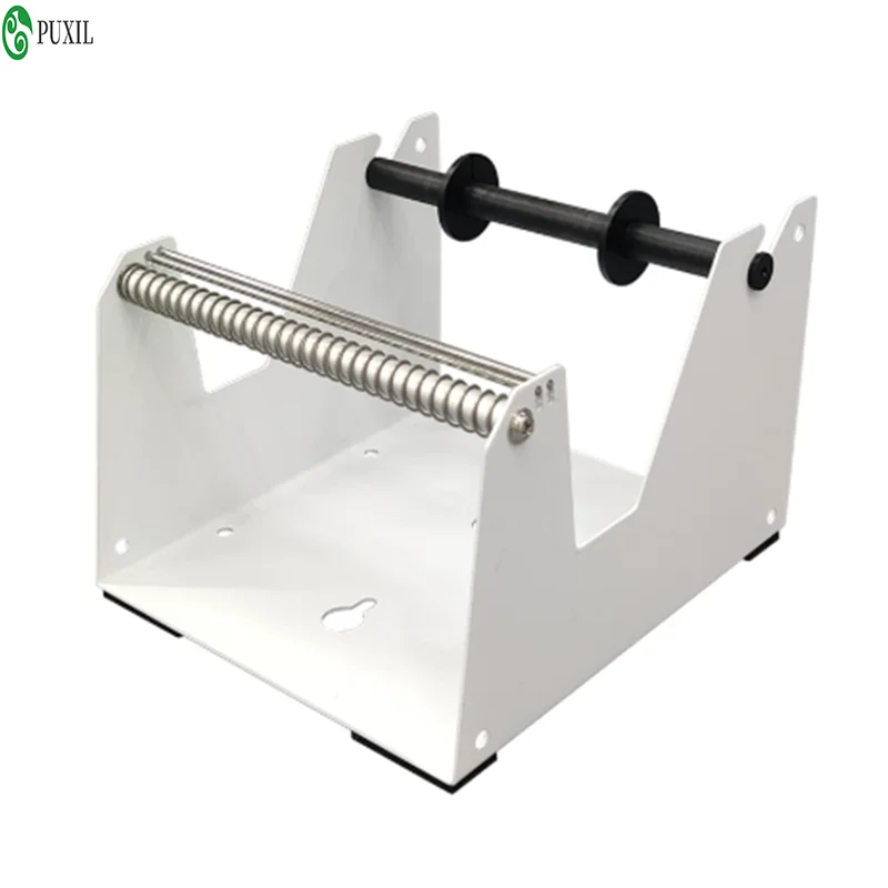 Manual label dispenser - thermal sticker peeling tool, suitable for universal barcode label separator of 10-120mm labels