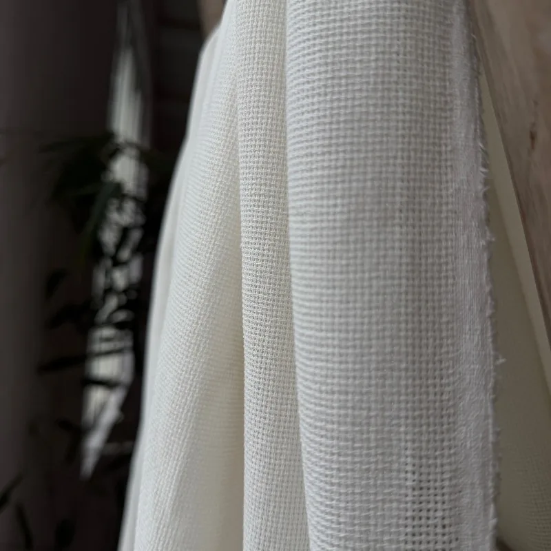 3meters-100-cotton-mesh-japanese-jacquard-fabric-white-clothing-curtain-cotton-fabric