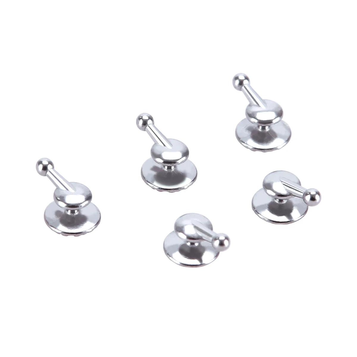 AZDENT 10 Teile/beutel Dental Kieferorthopädische Lingual Tasten Monoblock/Mesh Basis Bondable Metall/Keramik Lingual Taste Accesorios – Detail 4