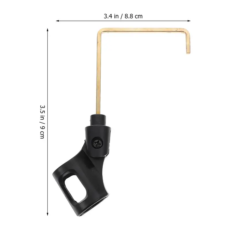 Microphone Clip Mic Holder Mount Universal Trumpet Sax Stand Support Bracket Saxophone Clamp Accessory