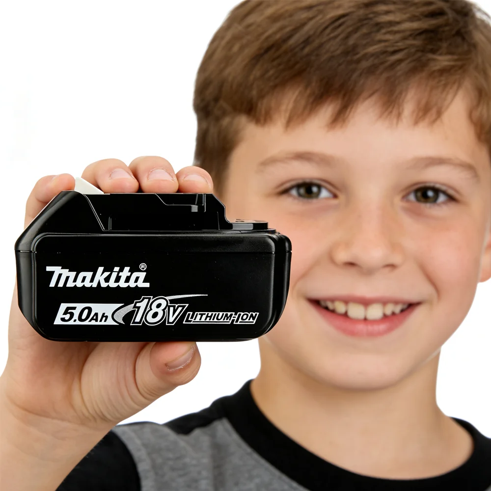

Genuine Makita BL1850B 18V 5Ah Rechargeable Li-ion Battery for 18V LXT Power Tools