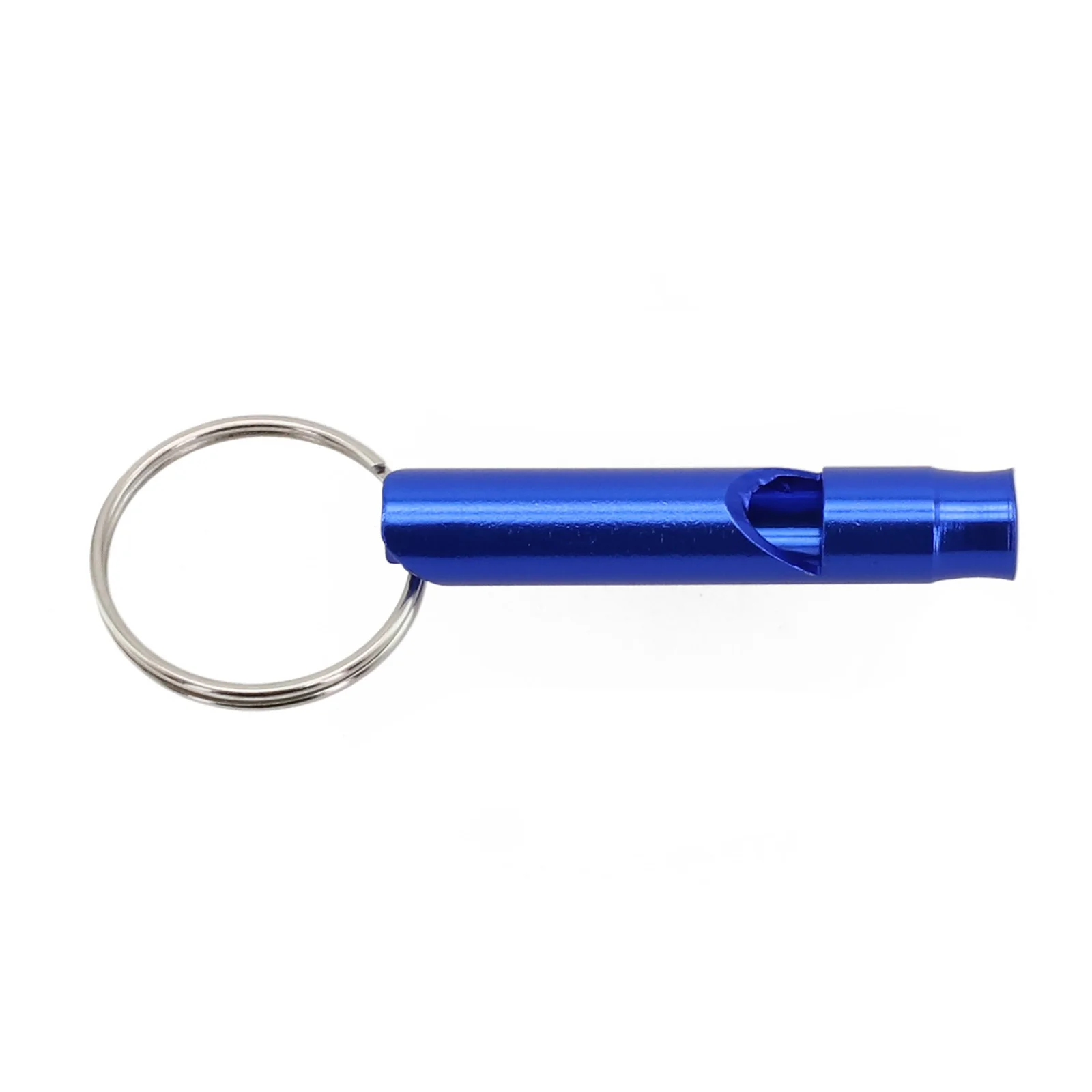 45*8mm Mini Survival Metal Whistle  Distress Pet Training Feeding Helper Outdoor Training Whistle Dogs Repeller Pet Training