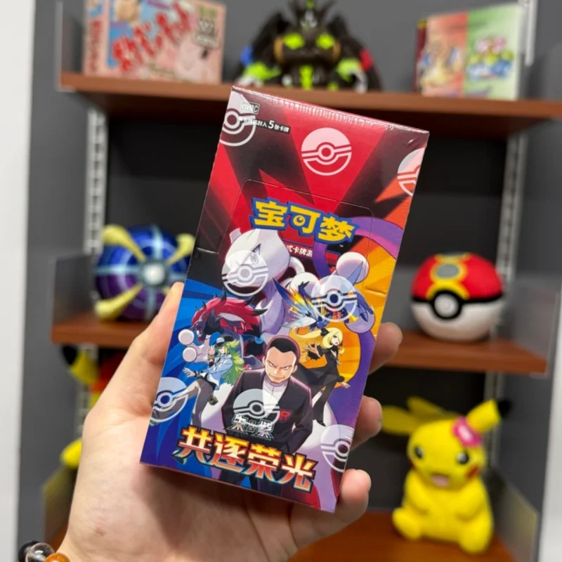 In Stock Original PokéMon Ptcg Trading Card Game Coin Set Scarlet And Violet Genuine Collection Card Boosters Collection Cards