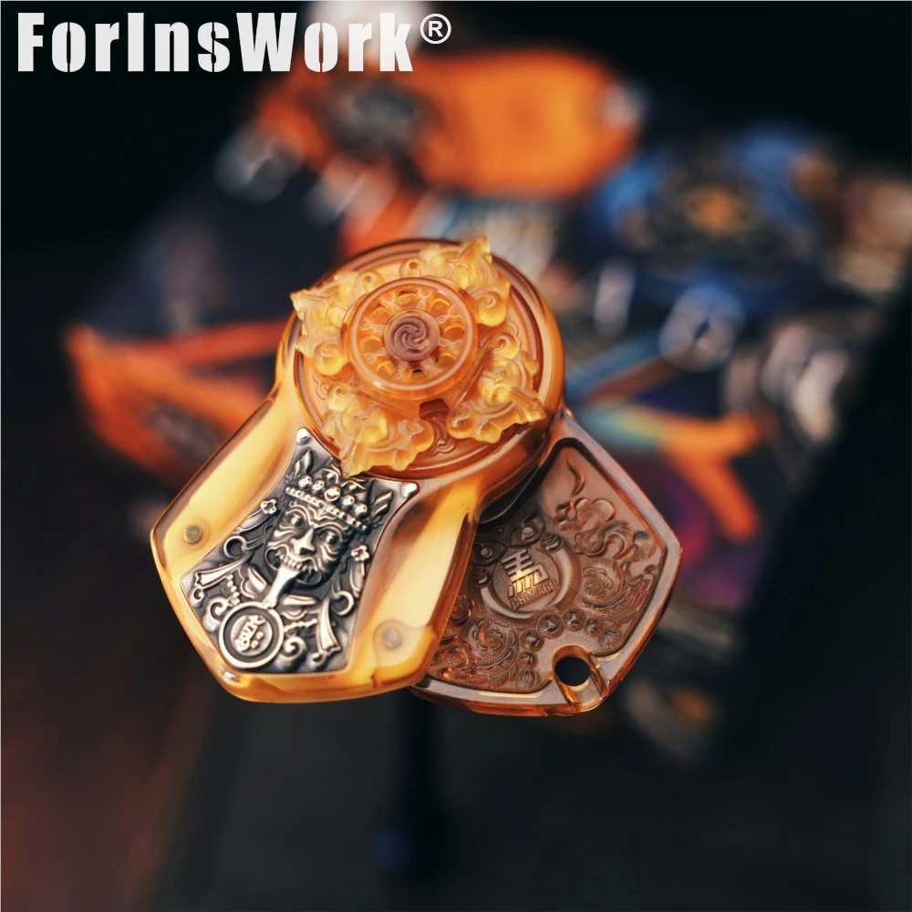 

CHIMAGO PEI Brass Exorcism Vajra Garuda Slider Fidget Slider Mechanical Track Magnetic Rotor Antiestress Ansiedad Adult Toys