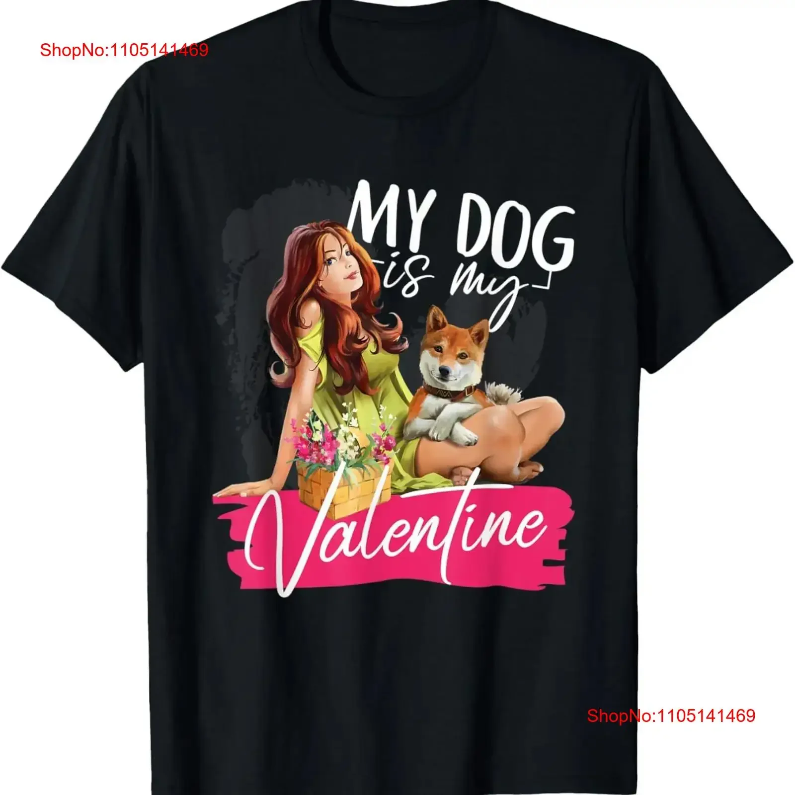 

Моя Шиба-ину, лучший друг, забавная милая футболка на день Святого Валентина, винтажная стильная универсальная модная мужская слегка уличная одежда
