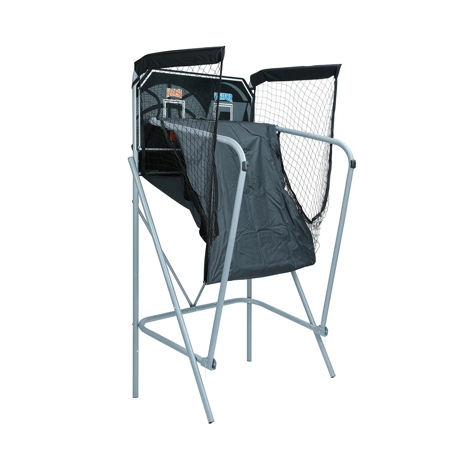 Double Player Basketball Shooting Machine Indoor Commercial Electronic Scoring Auto Return