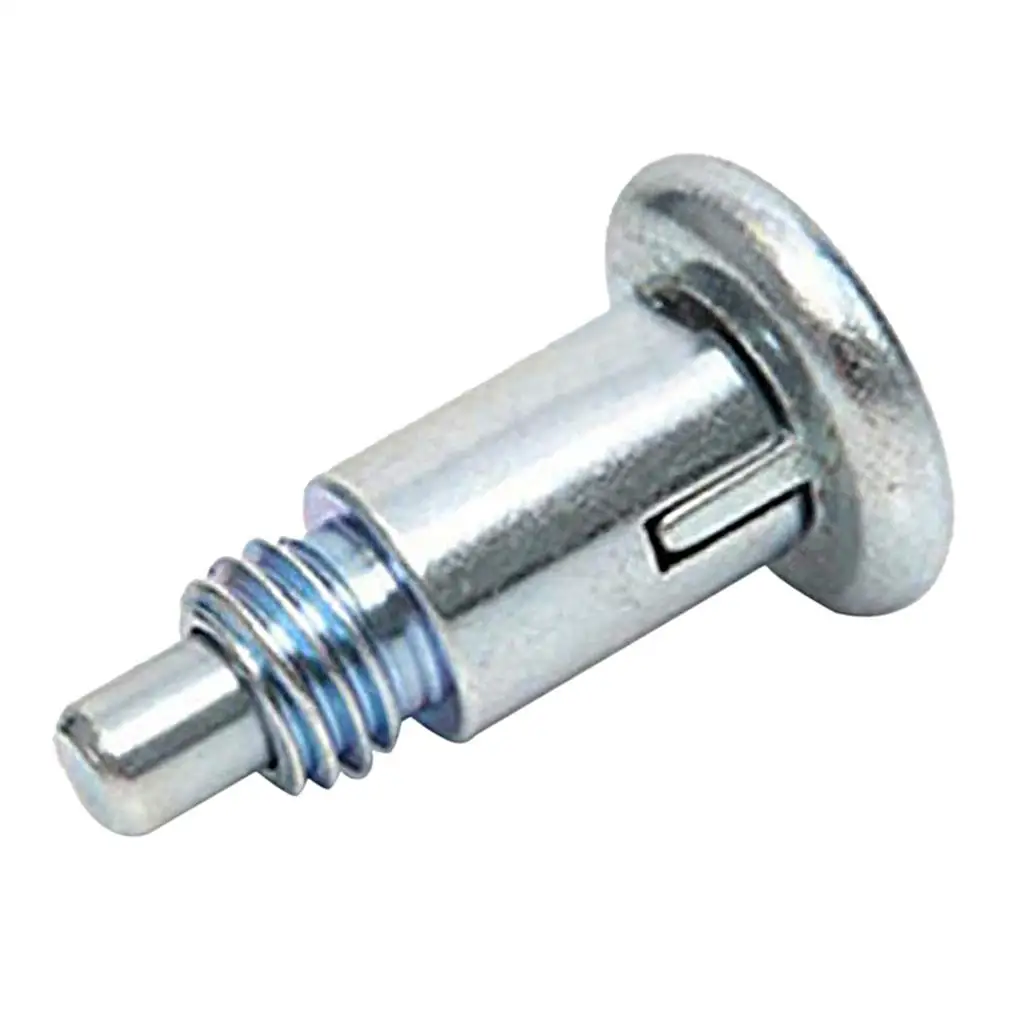 Spring-loaded high-performance indexing piston M10 / made of carbon steel
