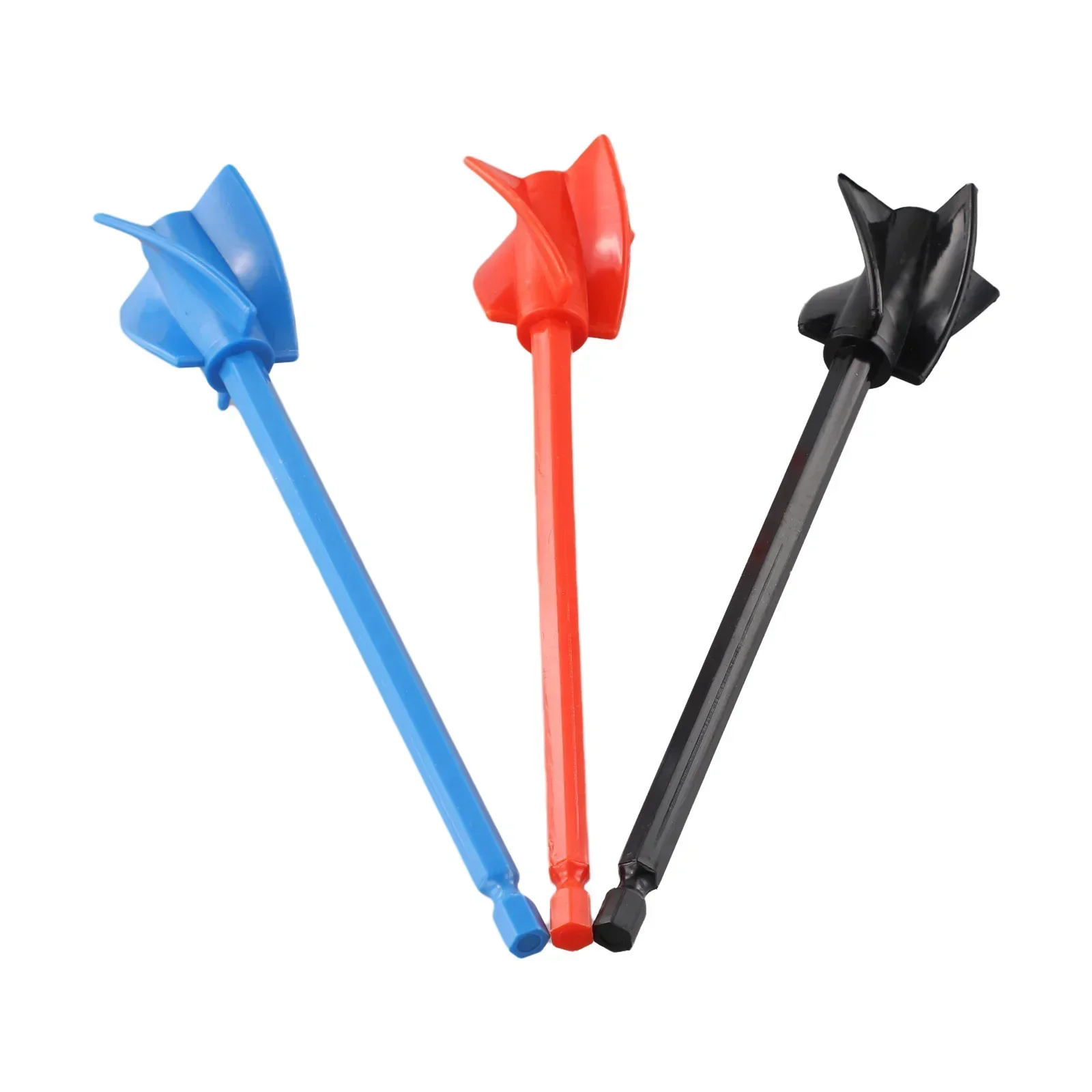 Epoxy Resin Mixer Epoxy Mixer Drill Attachment Mixing Thin And Thick Liquids Spiral Four-blade Design ABS Plastic
