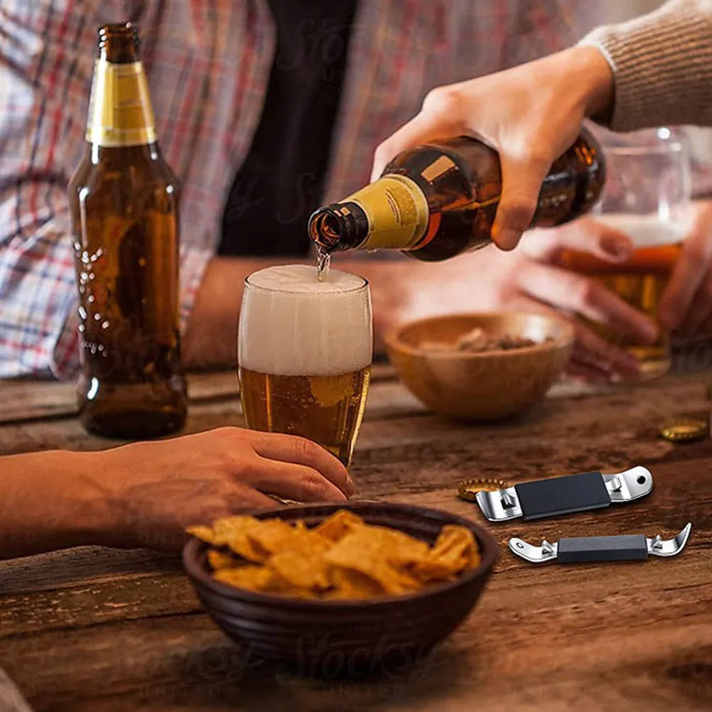 

3Pcs Magnetic Bottle Opener Compact Stainless Steel Beer Opener for Home Kitchen Camping Bar Travel Use Refrigerator Magnet Tool