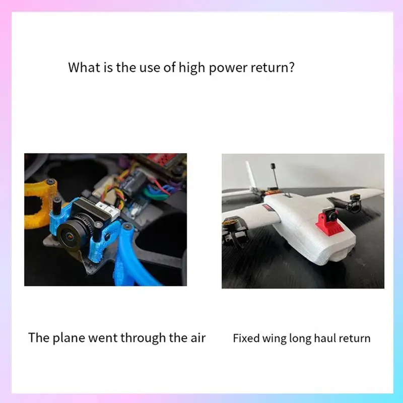 

AB25-для BAYCK ELRS 915M NANO PRO приемник Expresslrs 500 МВт синяя печатная плата для RC FPV дронов детали самолета