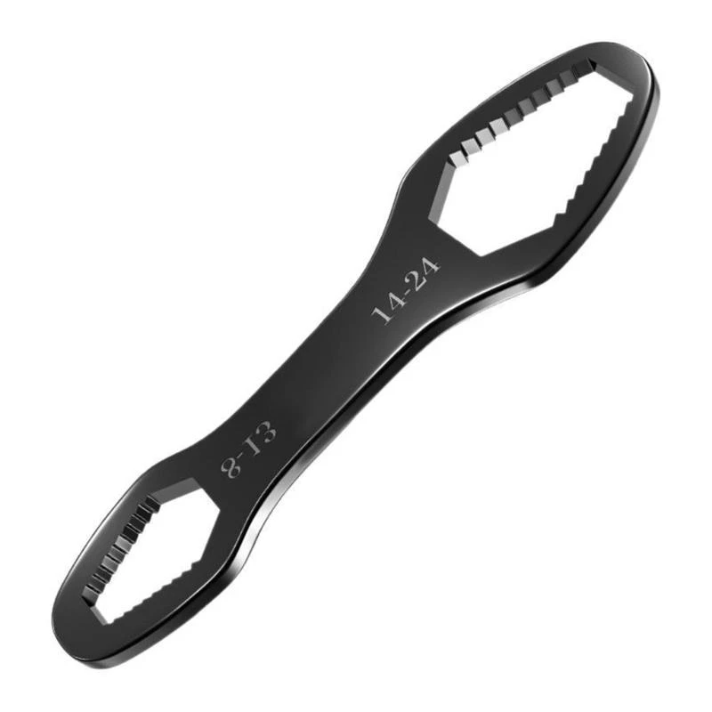 

652F Multifunction Hand Tool Wrench Convenient Repair Auto Mechanical Tool Hand DIY Tool 9/16 to 1/2inch Double Head Spanner