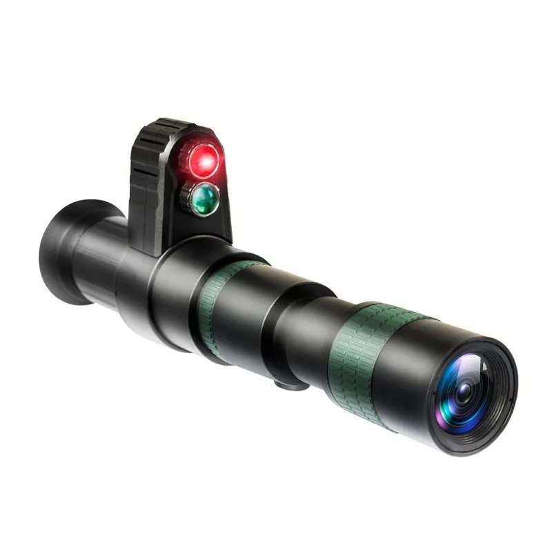 Crosshair Night Vision Scope with IR Illumination - 4K HD Nighttime Hunting Telescope for Outdoor Adventure
