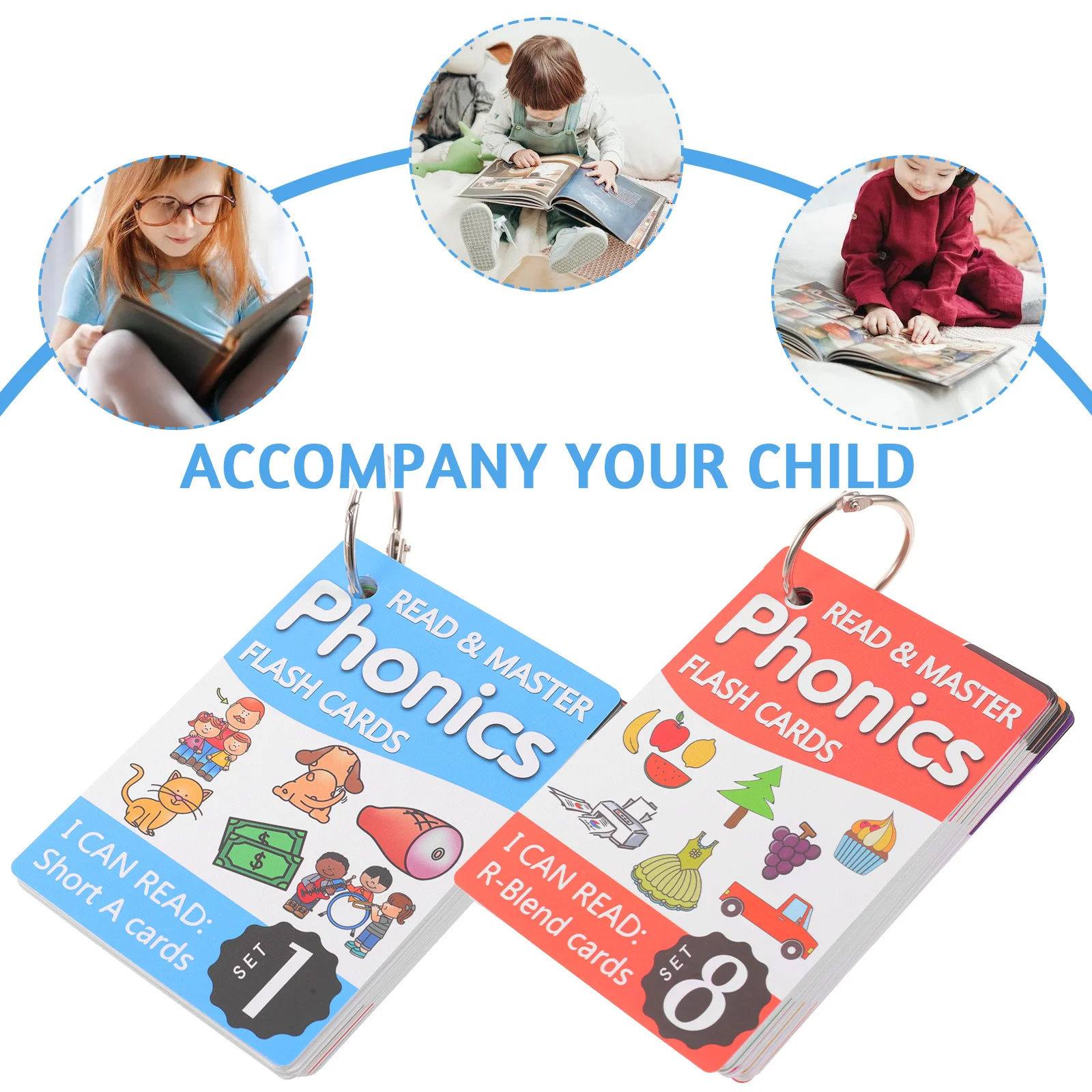 1 set di carte ortografiche inglesi gioco educativo dai colori vivaci per bambini carte flash per l'apprendimento interno ed esterno memoria della prima infanzia