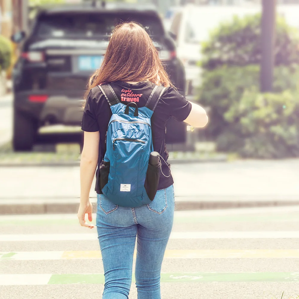 

Naturehike 18L рюкзак для кемпинга портативный сверхлегкий водонепроницаемый нейлоновый рюкзак мужской уличный складной спортивный дорожный походный рюкзак