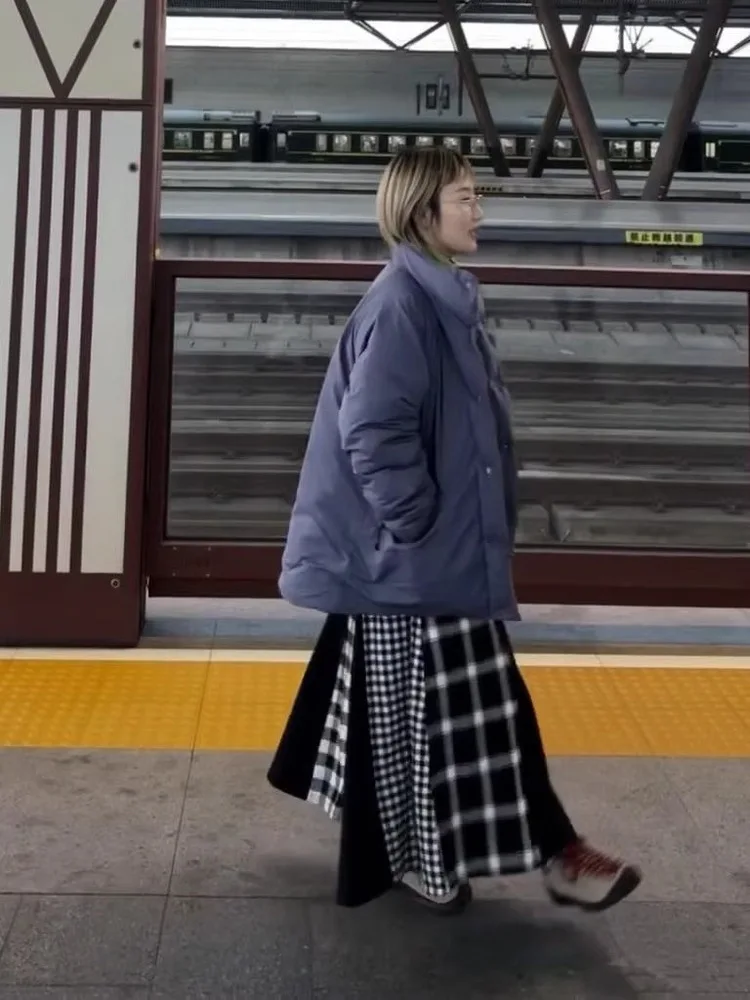 

High-End Co-Branded Simple Outdoor 90 down Puffy Warmth Jaet Men's Winter Coat Couples Matching Long Sve Thiened Ci ...