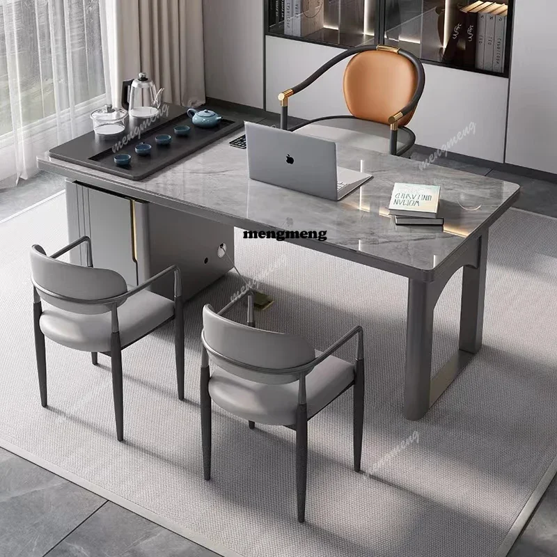 New arrive Manager Luxury Executive Desk Corner Shelf Computer Gaming Office Desk Drawers Conference Escritorios De Ordenador Ho