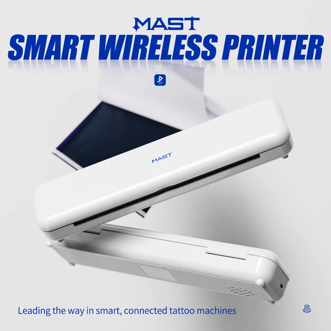 Mast Wireless Thermal Tattoo Stencil Printer Compatible with Android Ios Windows Bluetooth Convenient Operation Transfer A4Paper