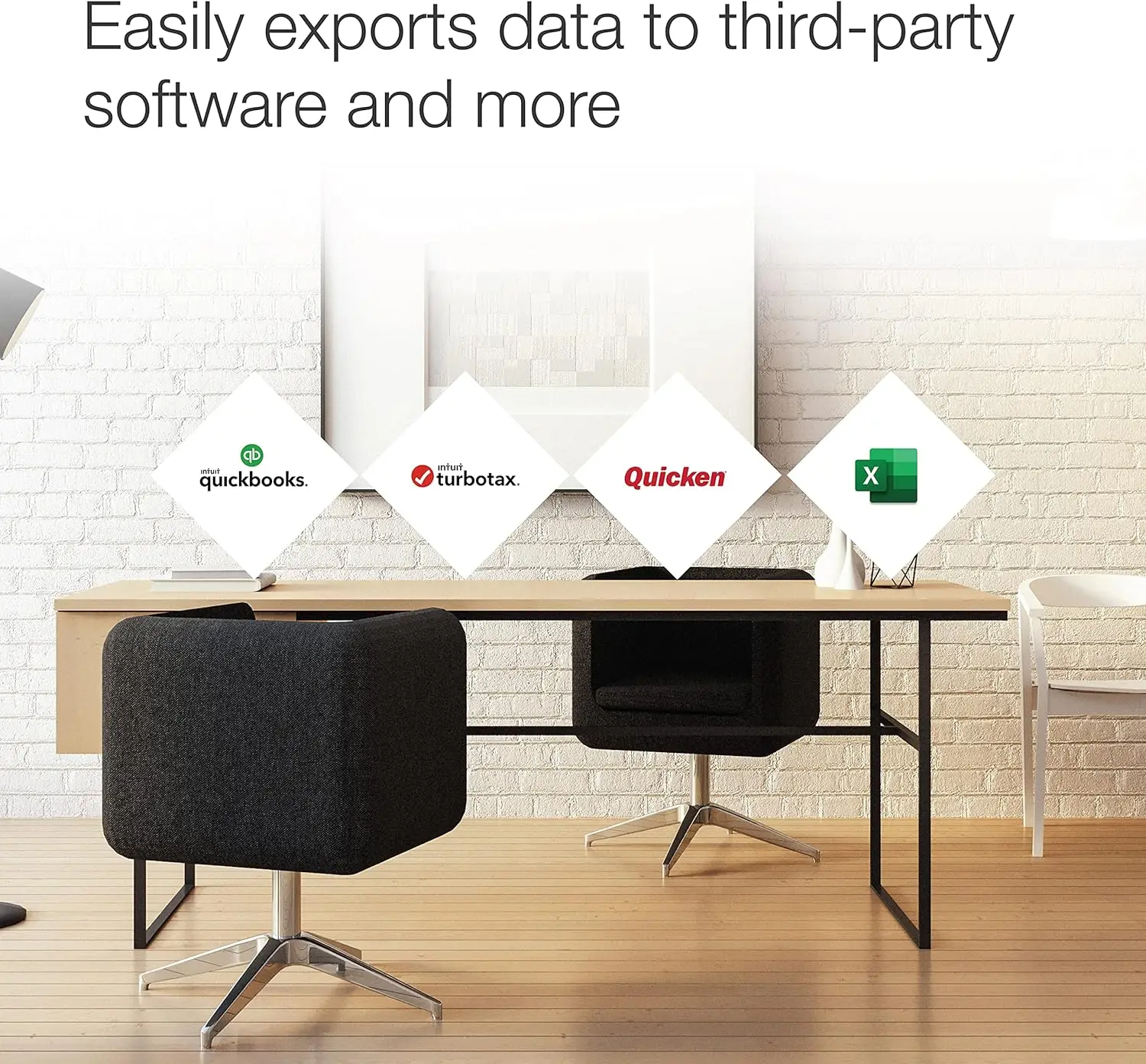 RapidReceipt RR-600W Wireless Desktop Color Duplex Receipt and Document Scanner with Receipt Management