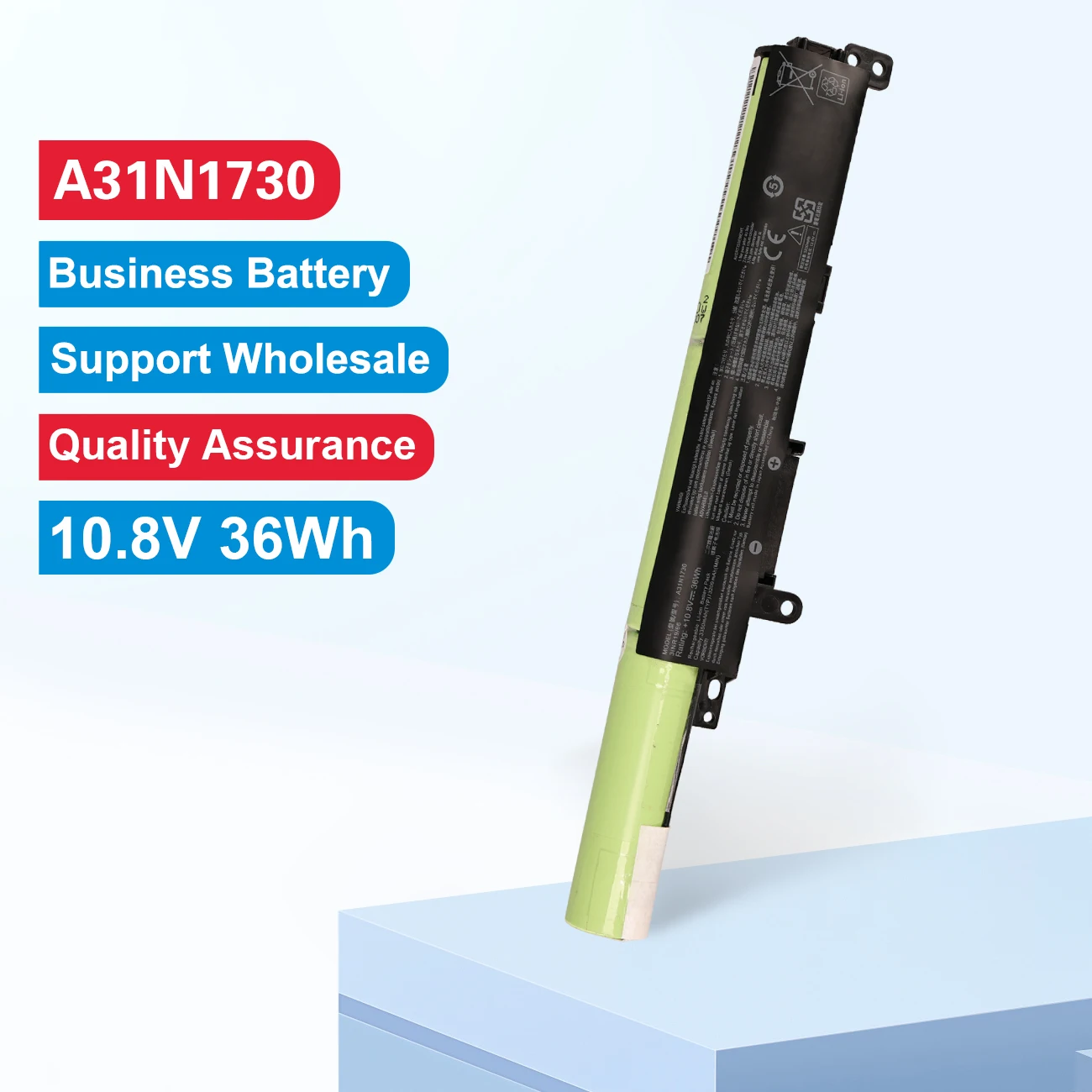 

KingSener A31N1730 Laptop Battery For ASUS A560UD F560UD F560 K560UD R562UD X560UD Series 0 10.8V 36WH