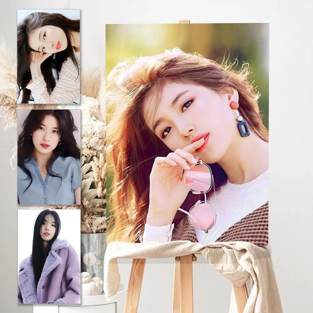 ملصق HD أنيمي موضوع ساخن المغني/OST/فيلم مقاوم للماء عصا ذاتية ديكور المنزل Suzy Bae Sue Ji أنثى ستار