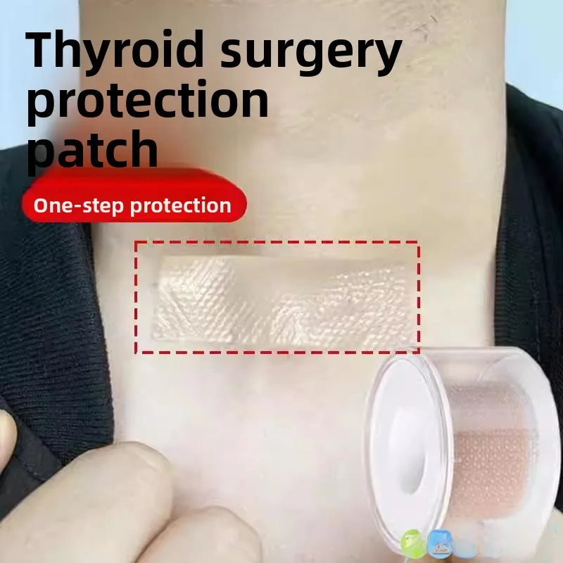 

Reusable Scar Covering Patch for Thyroid Surgery Wound Waterproof Outdoor Going out Scarf Covering Patch Blue Valley Brand