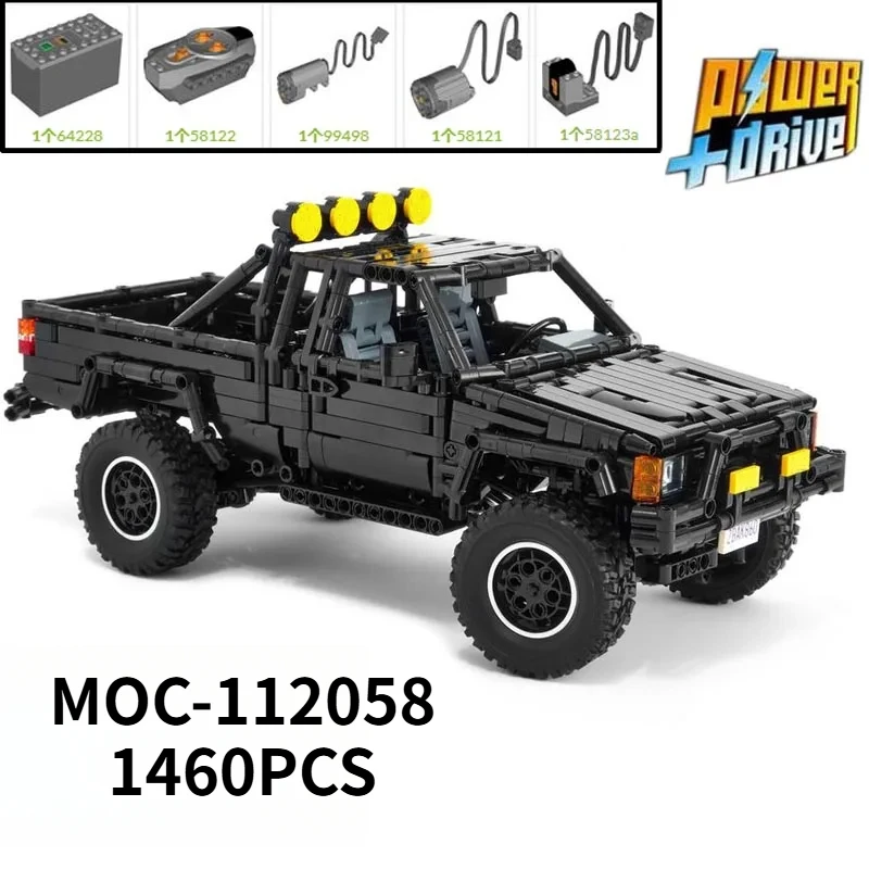 nuovo-moc-112058-4x4-sr5-xtracab-truck-hilux-pickup-assemblaggio-di-modelli-di-blocchi-di-costruzione-ornamenti-regalo-giocattolo-per-adulti-e-bambini