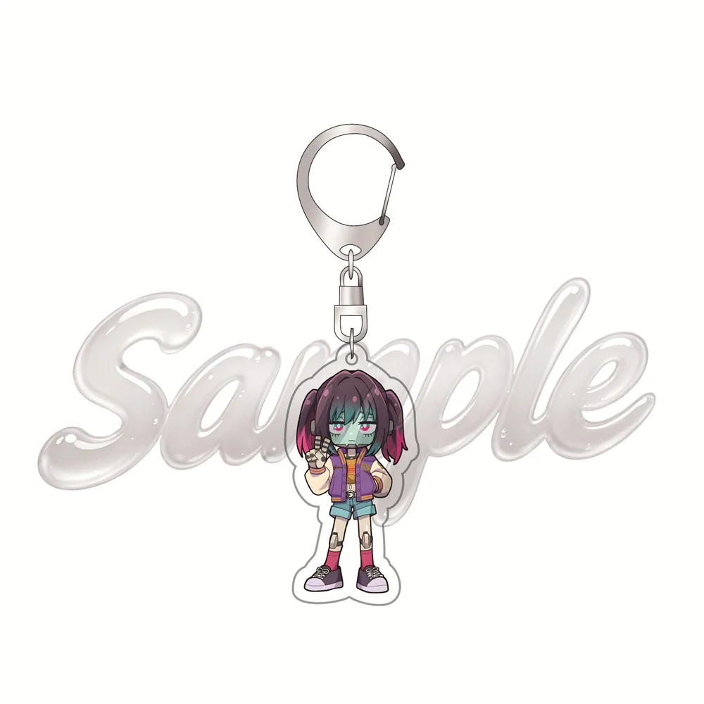 Anime Milky☆Subway: The Galactic Limited Express 6cm Acrylic Keyrings Backpack Decorations Accessories Decor Gifts