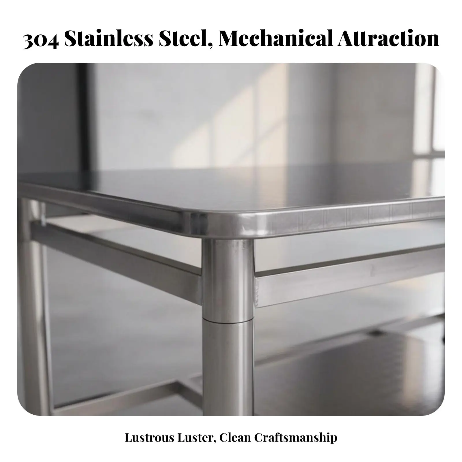 

warehouse aesthetic Low Table Sturdy Construction 2-Tier Rectangular Table Minimalist Design adaptable for homeowners, Students