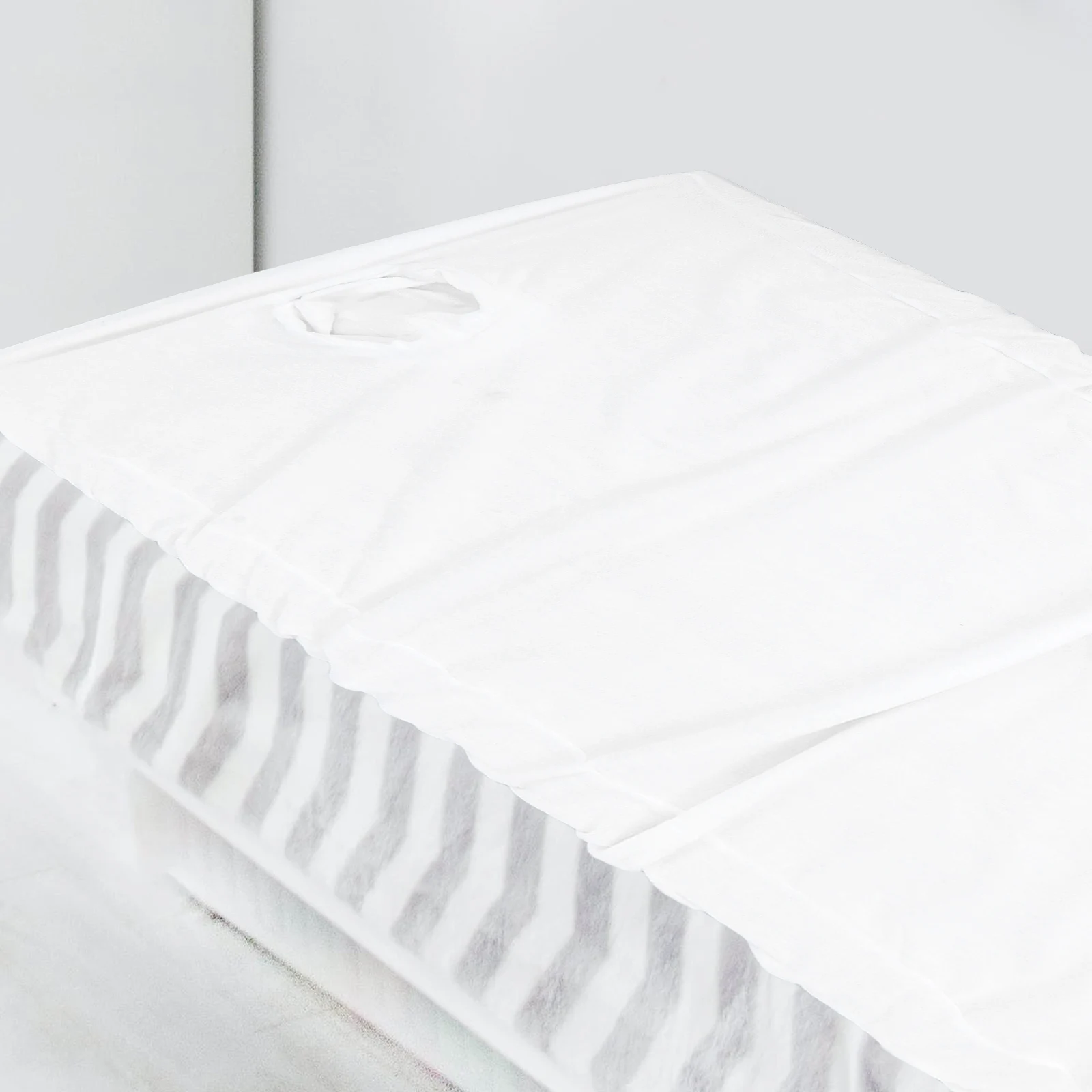 

Car Bed Cover Travel Covers Microfiber Cloth Thicken Massage Table Mattress Protector