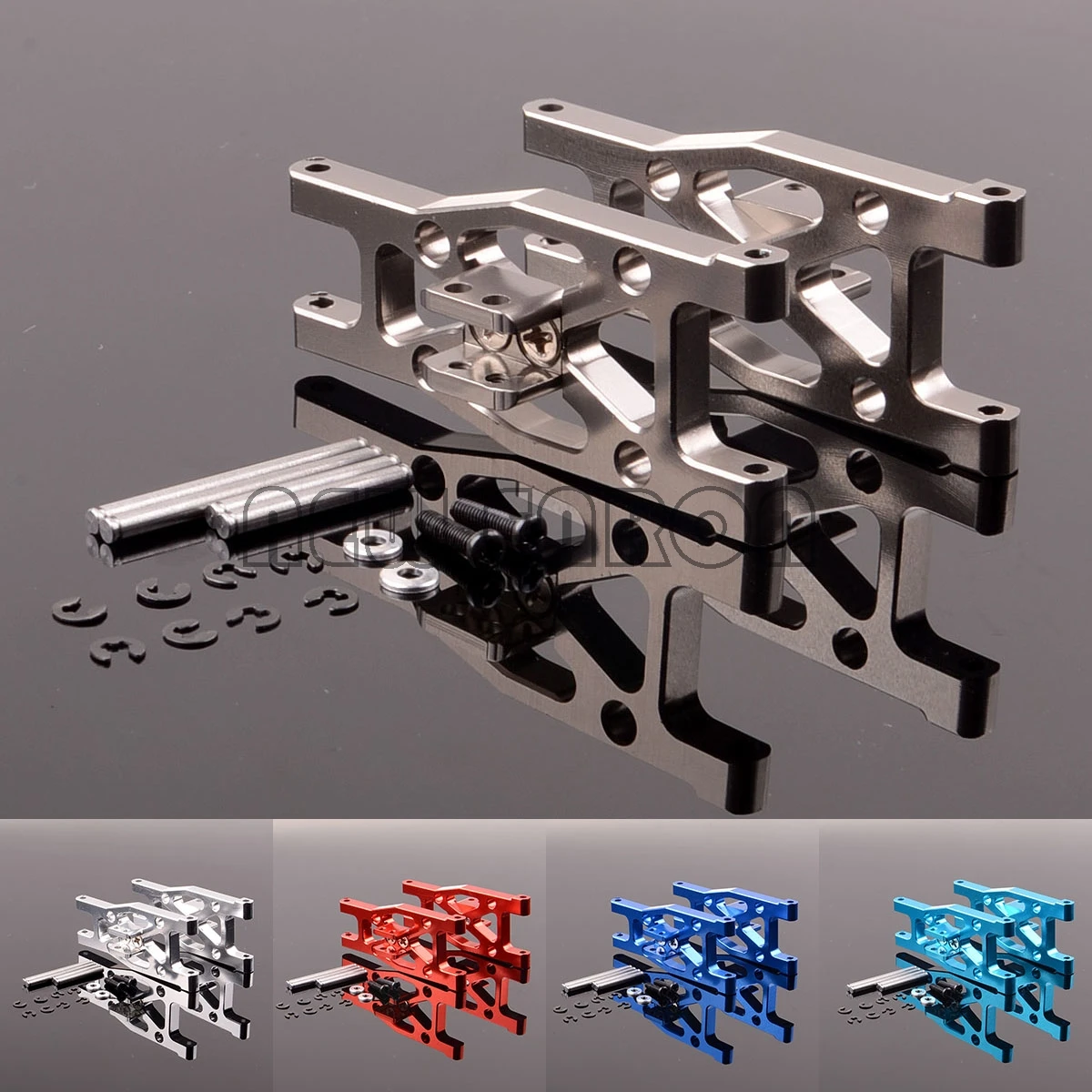 NEW ENRON 2P Aluminum Front Lower swing Arm 959-03 For RC Wltoys L969 L979 L202 L212 L222 K959 L959