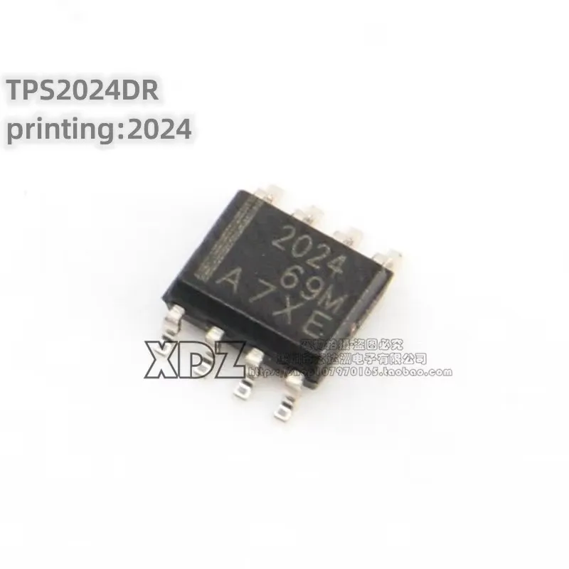 5pcs/lot TPS2024DR TPS2024 Silk screen printing 2024 SOP-8 package Original genuine Distribution switch/load driver chip