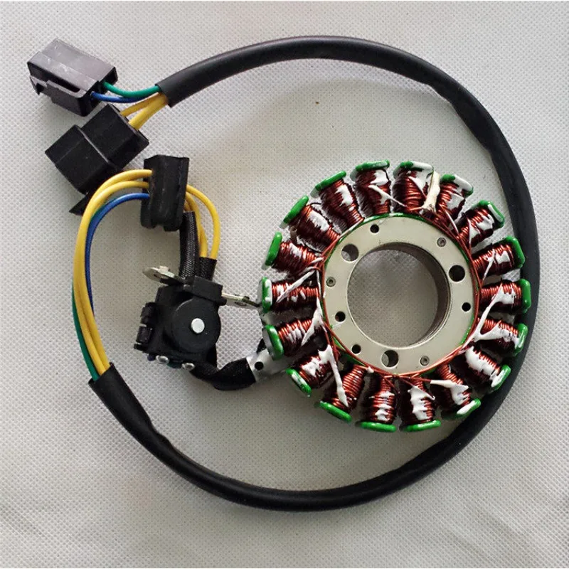 Suitable For GN125 GS125 Su zu ki Prince, Drill Leopard HJ125K  Charging Coil Magneto Stator