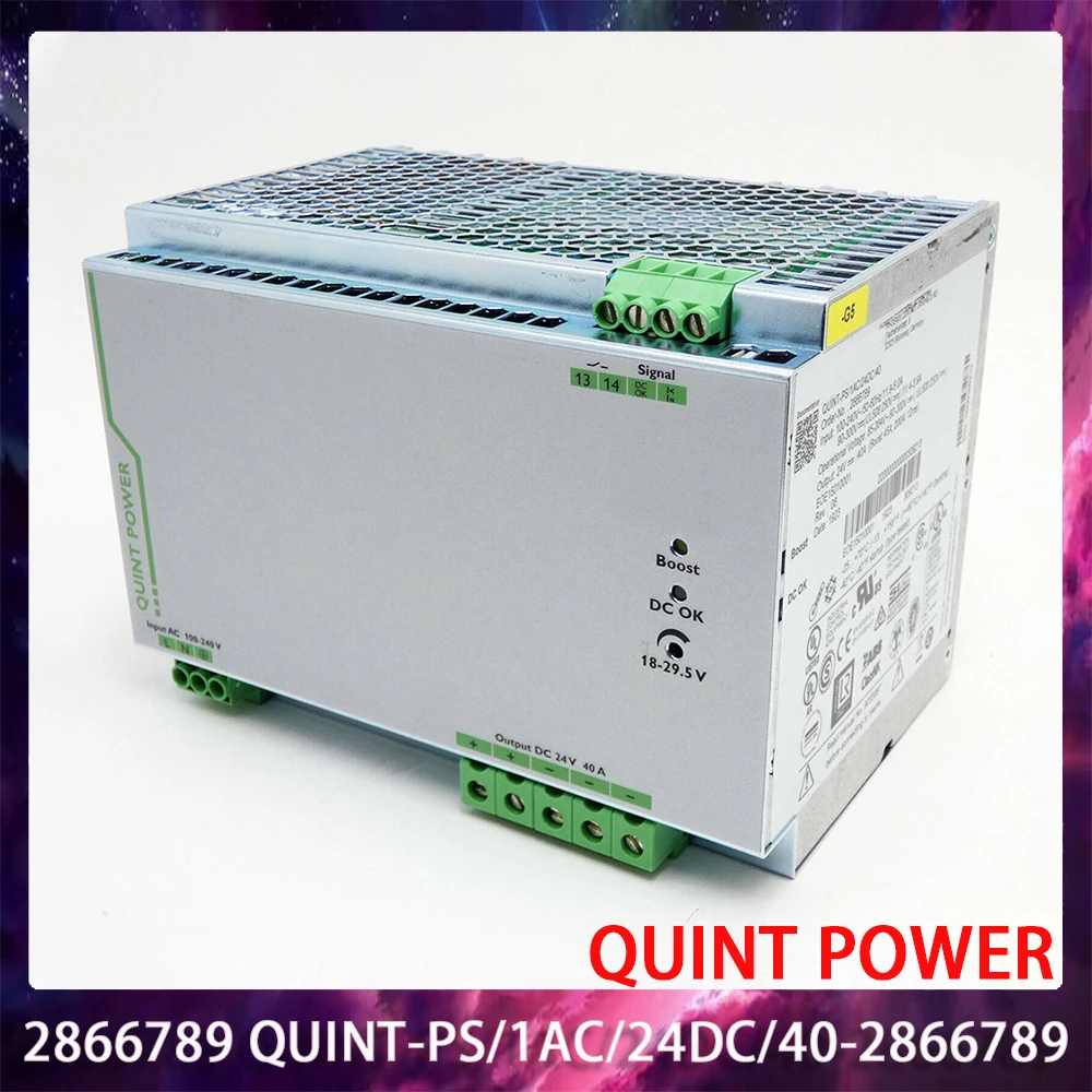 

2866789 QUINT-PS/1AC/24DC/40-2866789 QUINT POWER Switching Power Supply
